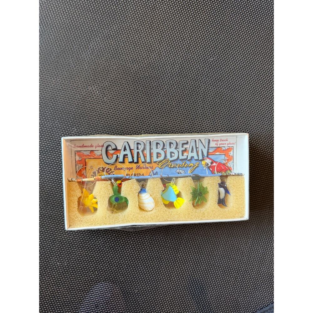 Caribbean Wine Charms Never Used